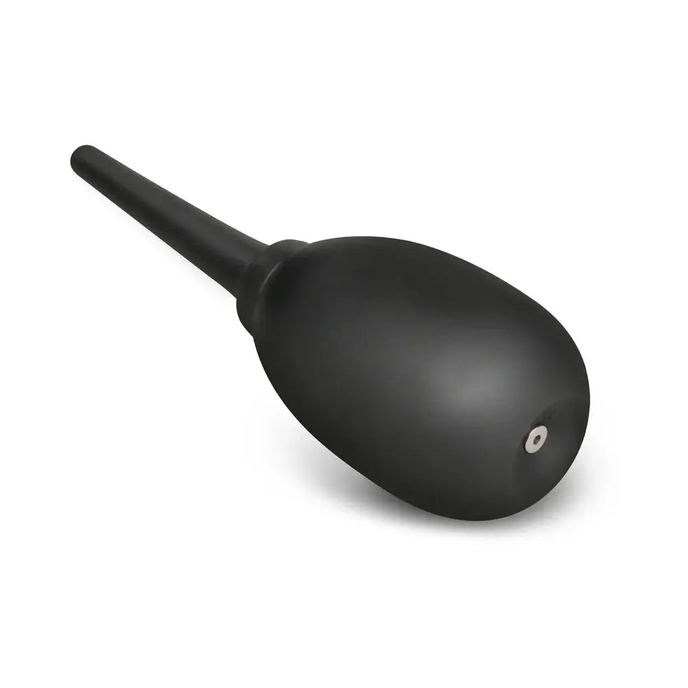 B-Vibe™ Flexible Silicone Anal Douche Black