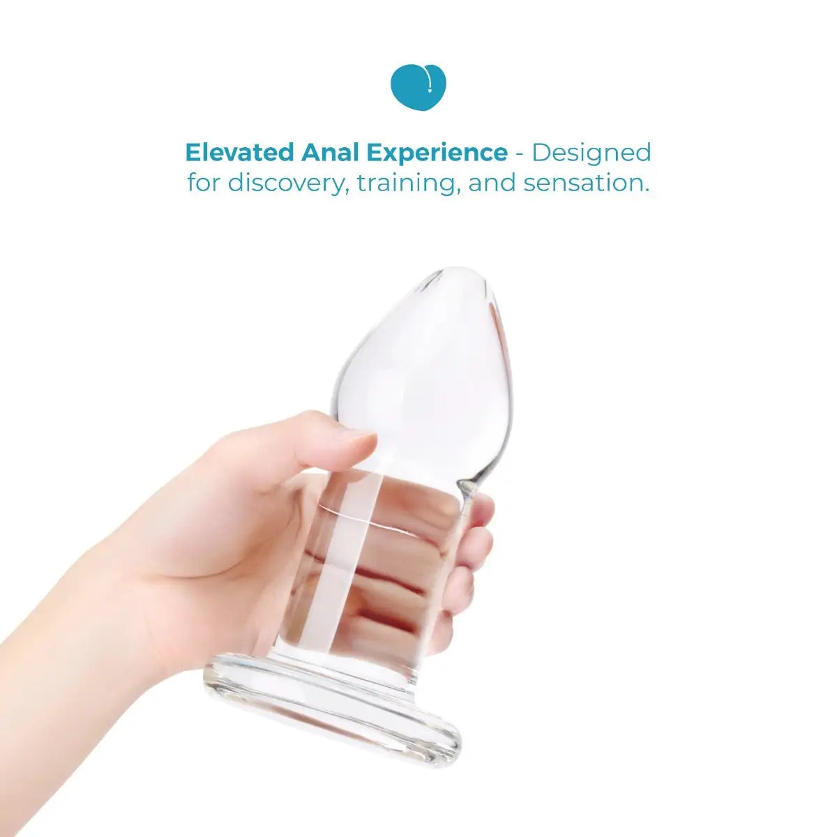 B-Vibe™ b-Vibe Intermediate Glass Anal Dilator Set – 2-Piece Training Kit