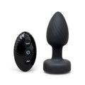 B-Vibe™ b-Vibe Light-Up Butt Plug – Vibrating Rotating & Remote Control Black