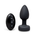 B-Vibe™ b-Vibe Light-Up Butt Plug – Vibrating Rotating & Remote Control Black