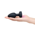 B-Vibe™ b-Vibe Light-Up Butt Plug – Vibrating Rotating & Remote Control Black