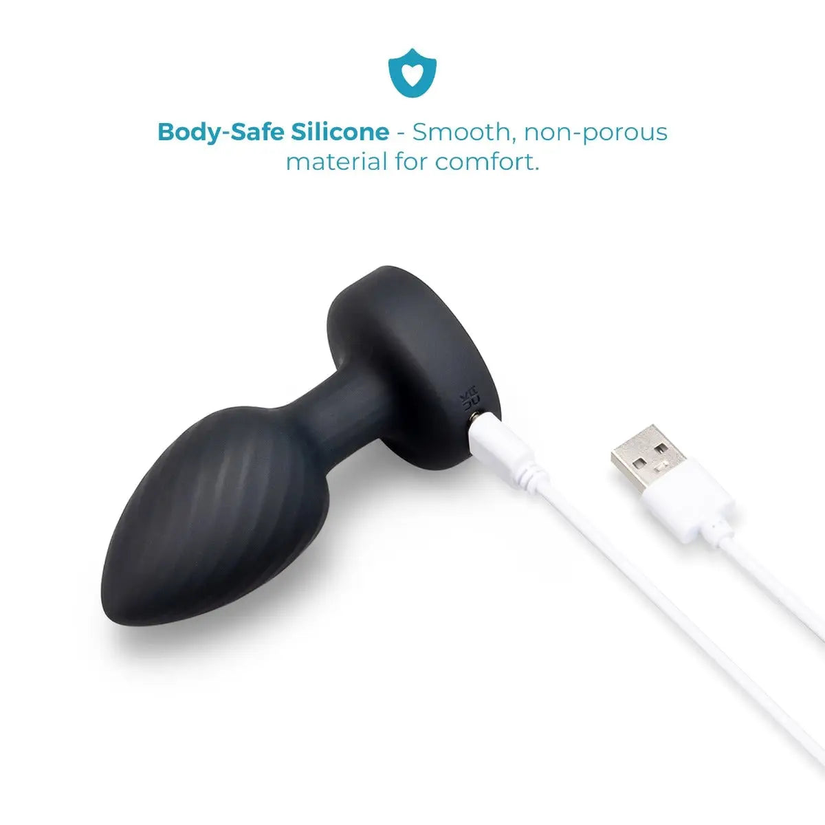 B-Vibe™ b-Vibe Light-Up Butt Plug – Vibrating Rotating & Remote Control Black