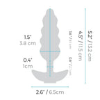 b-Vibe™ Unicorn Tail Vibrating Butt Plug - Rolik®
