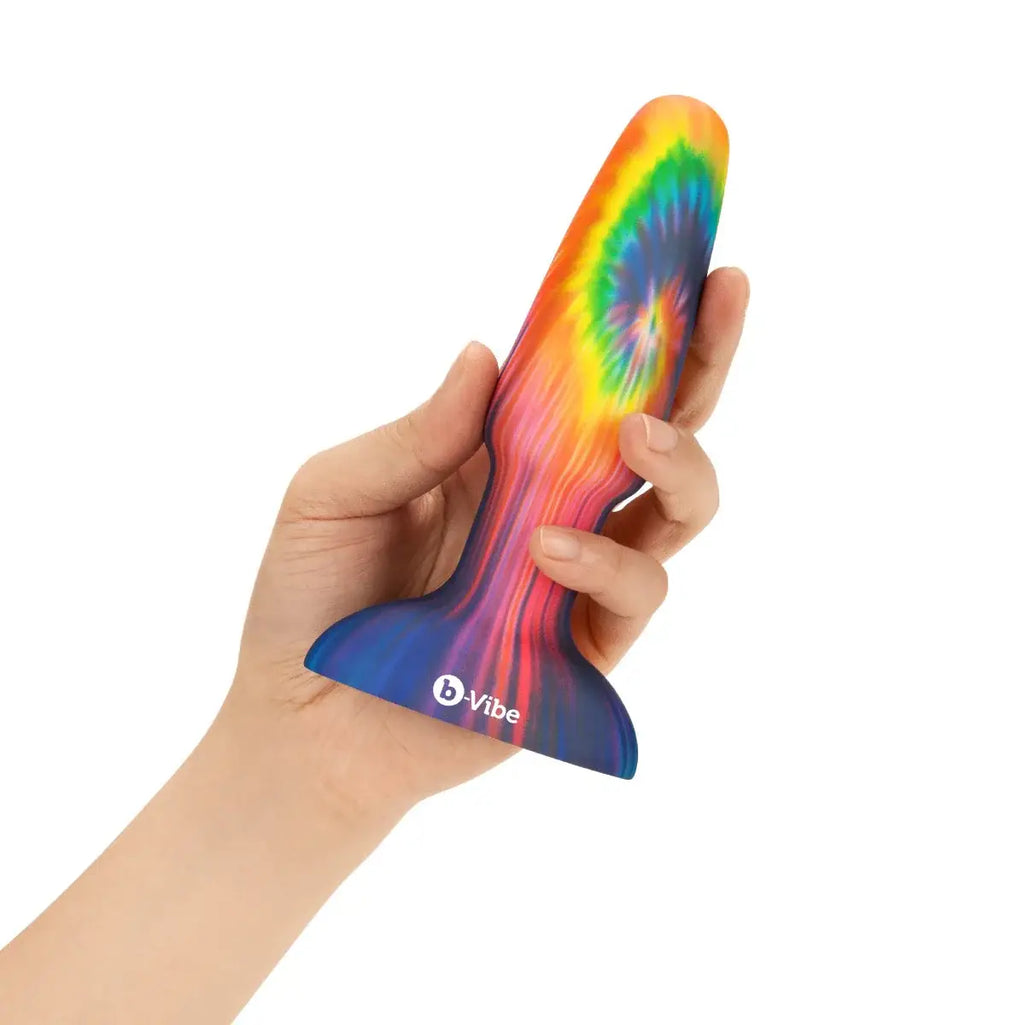 b-Vibe™ Peace & Love Tie-Dye Rimming Plug - Rolik®