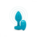 B - Vibe™ Vibrating Jewel Plug S/M - Rolik®