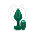 B - Vibe™ Vibrating Jewel Plug M/L - Rolik®
