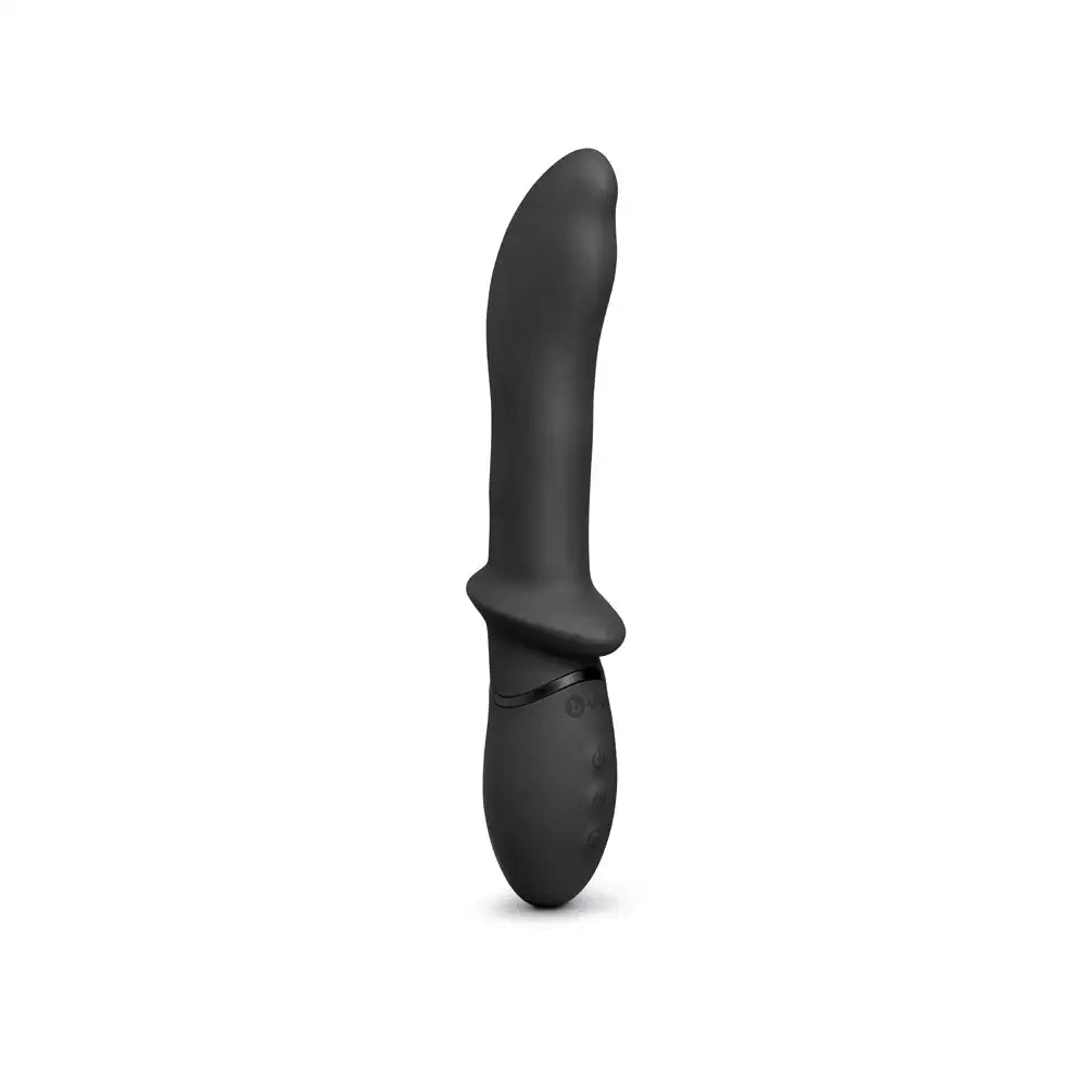 B-Vibe™ b-Vibe Rimming P-Spot Vibe - Dual Rotating & Vibrating Prostate Massager Black