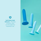 B-Vibe™ b-Vibe Silicone Anal Training Dilator Set 4-Piece Progressive Kit
