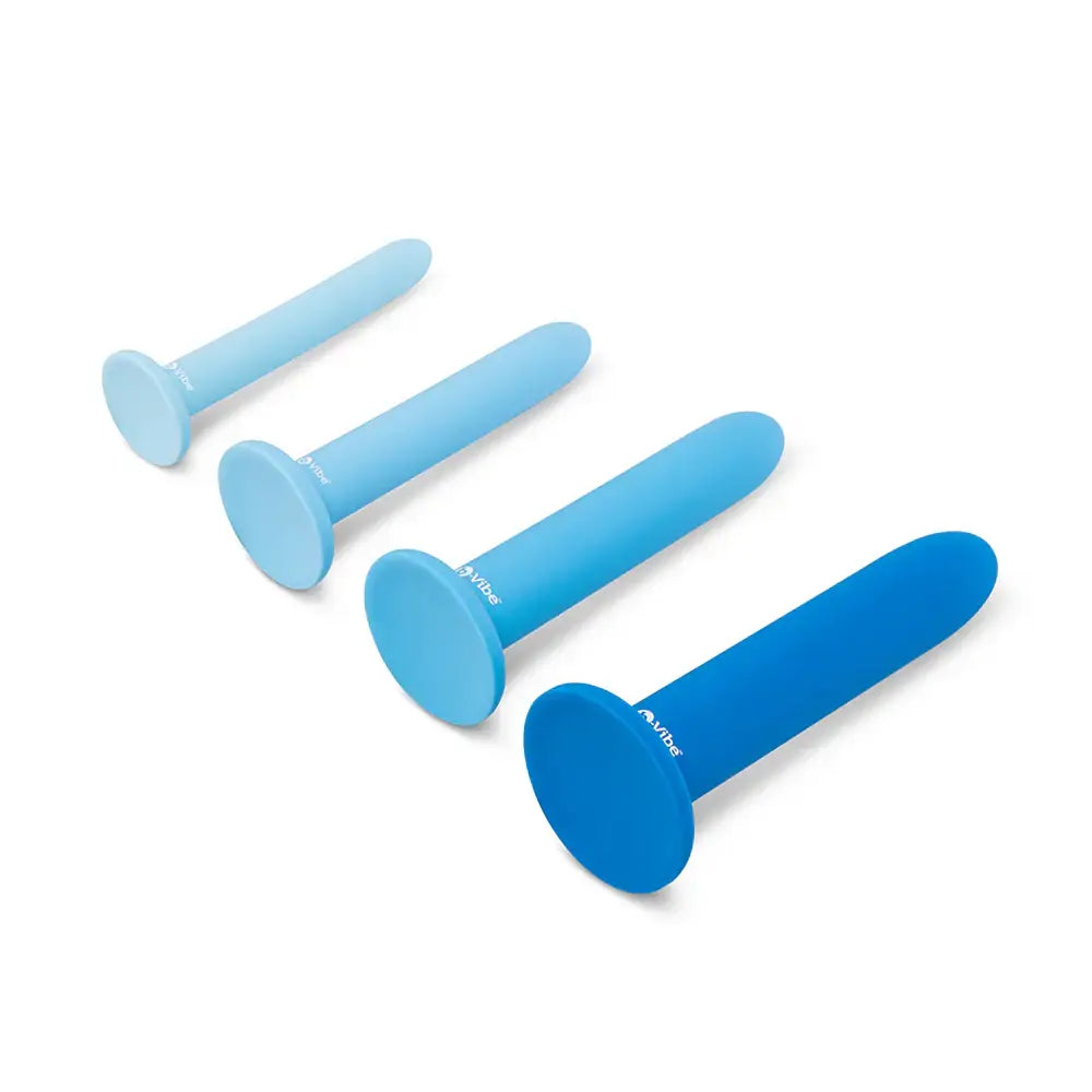 B-Vibe™ b-Vibe Silicone Anal Training Dilator Set 4-Piece Progressive Kit
