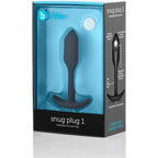 B-Vibe™ B-Vibe Snug Plug 1 (Small) - Weighted Extended-Wear Butt for Fullness
