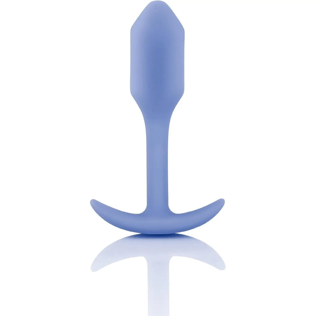 B-Vibe™ B-Vibe Snug Plug 1 (Small) - Weighted Extended-Wear Butt for Fullness