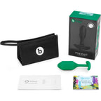 B-Vibe™ B-Vibe Snug Plug 2 (Medium) - Weighted Extended-Wear Butt for Fullness