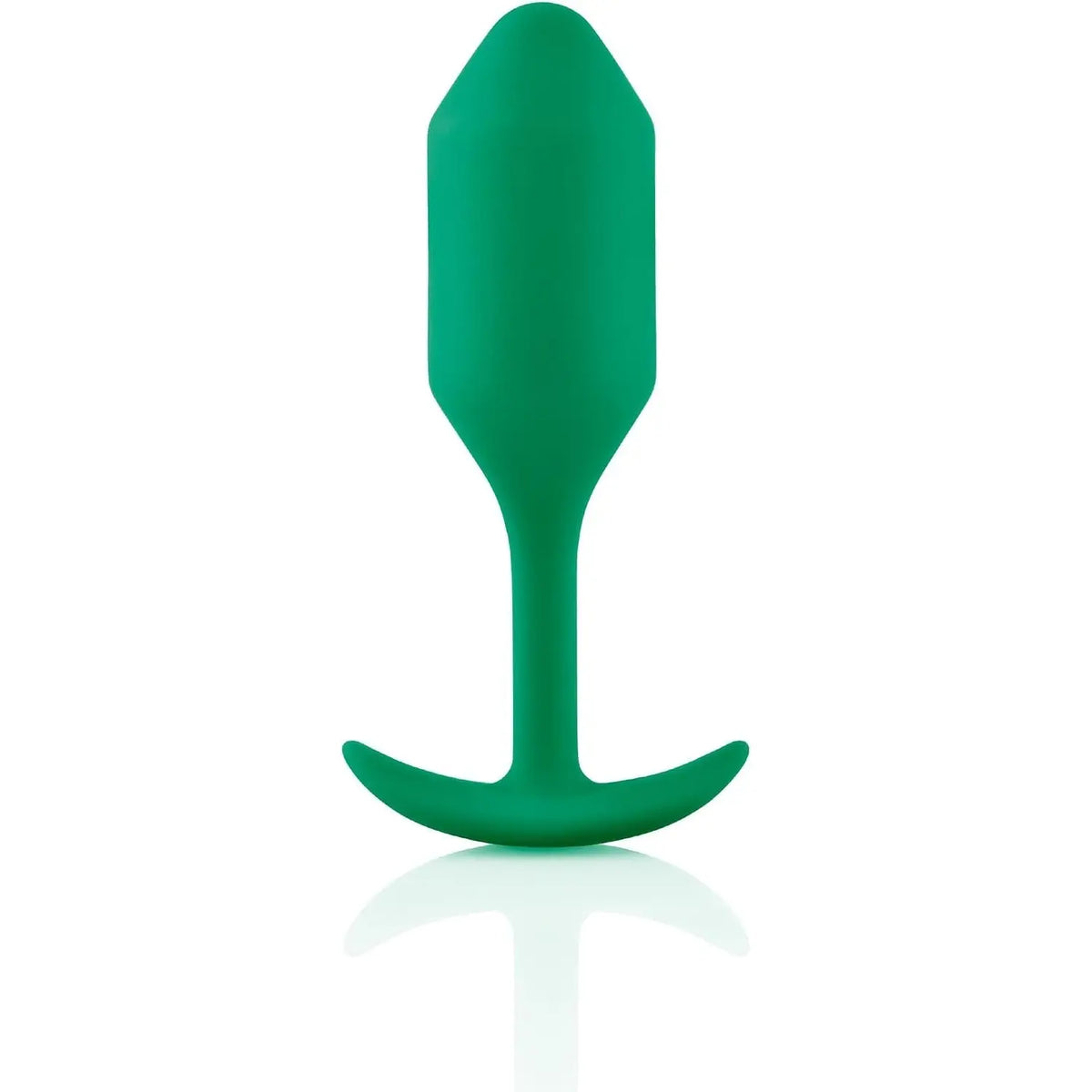 B-Vibe™ B-Vibe Snug Plug 2 (Medium) - Weighted Extended-Wear Butt for Fullness
