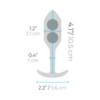 B - Vibe™ Snug Plug 2 (Medium) - Rolik®