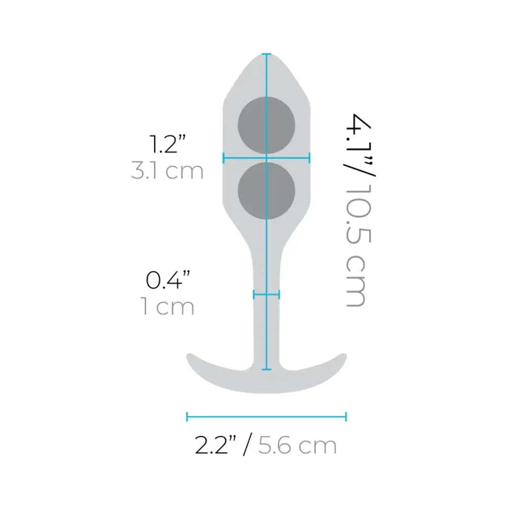 B - Vibe™ Snug Plug 2 (Medium) - Rolik®