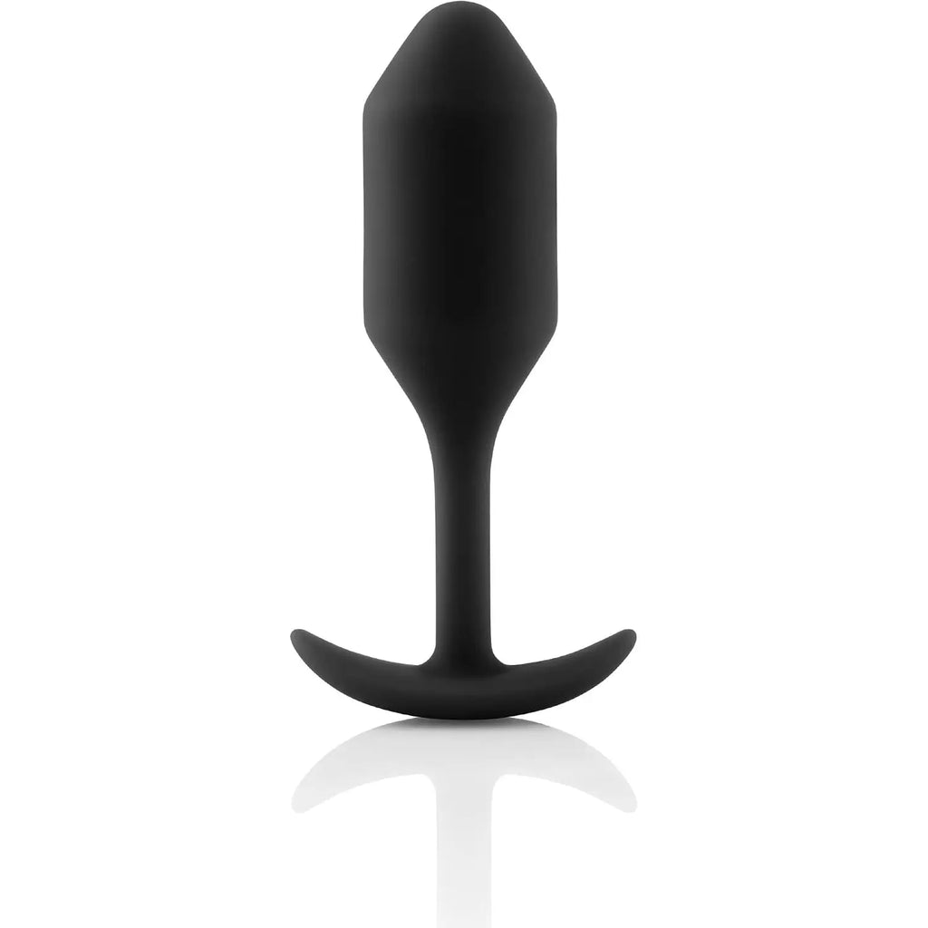 B-Vibe™ B-Vibe Snug Plug 2 (Medium) - Weighted Extended-Wear Butt for Fullness