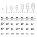 B-Vibe™ B-Vibe Snug Plug 4 (XL) - Weighted Extended-Wear Butt for Fullness