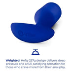 B-Vibe™ B-Vibe Snug Plug 4 (XL) - Weighted Extended-Wear Butt for Fullness