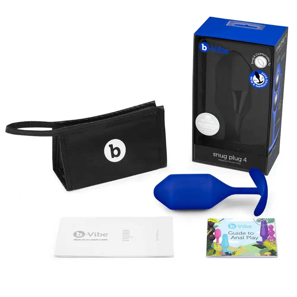 b-Vibe™ Snug Plug 4 XL Weighted Butt Plug Rolik®