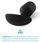 B-Vibe™ B-Vibe Snug Plug 4 (XL) - Weighted Extended-Wear Butt for Fullness
