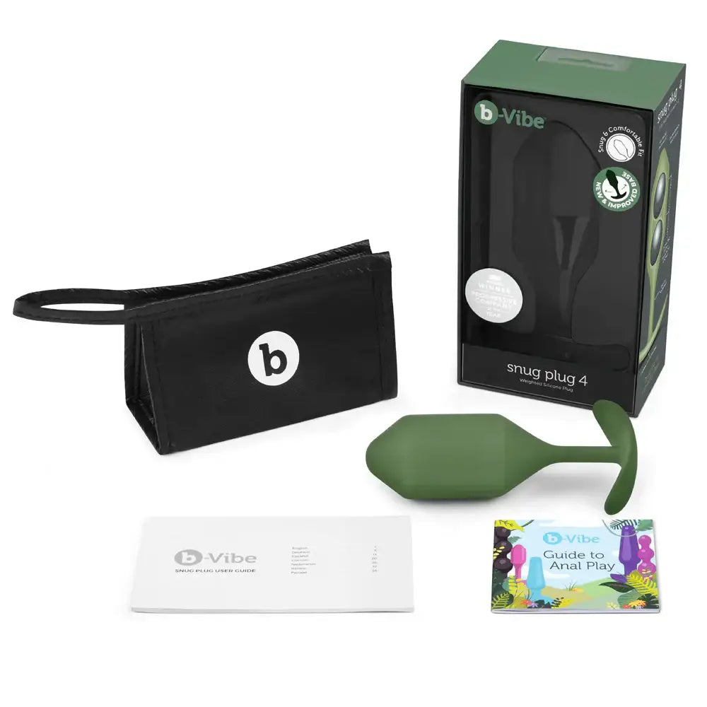 b-Vibe™ Snug Plug 4 XL Weighted Butt Plug Rolik®