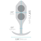 B - Vibe™ Snug Plug 5 (XXL) - Rolik®