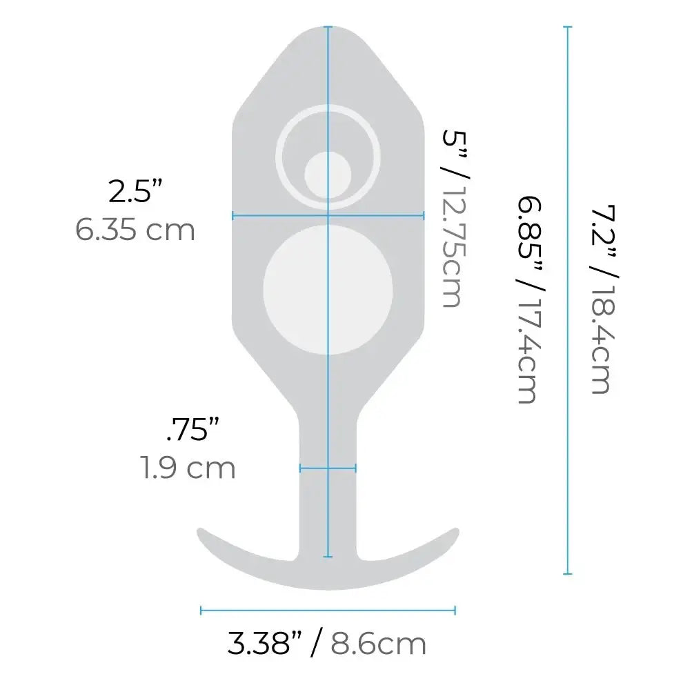 B - Vibe™ Snug Plug 7 (4XL) - Rolik®