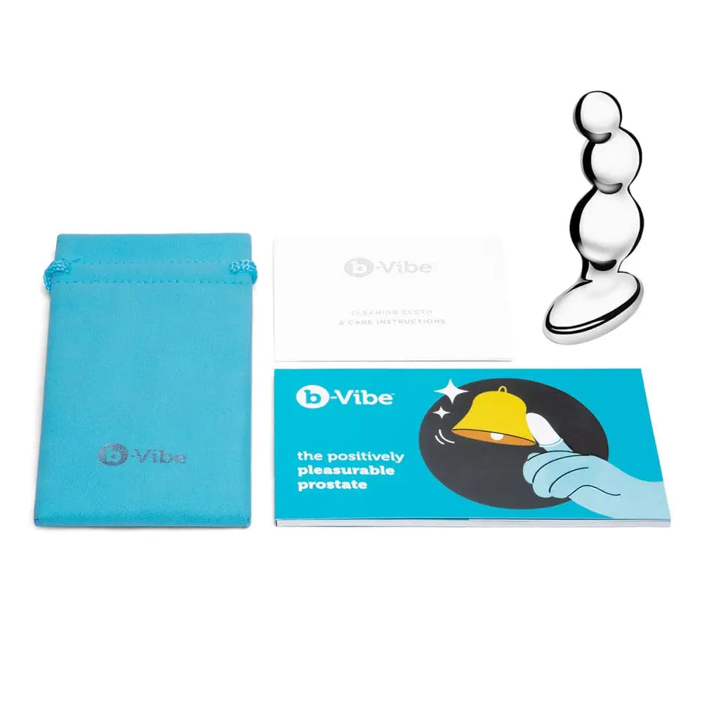 B - Vibe™ Stainless Steel Anal Beads - Rolik®