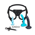 B-Vibe™ b-Vibe Strap-It-On Anal Training Kit | 8-Piece Pegging Set