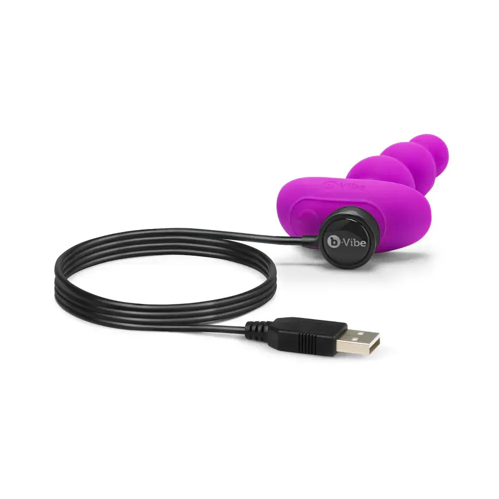 b-Vibe™ Triplet Remote Control Vibrating Anal Beads