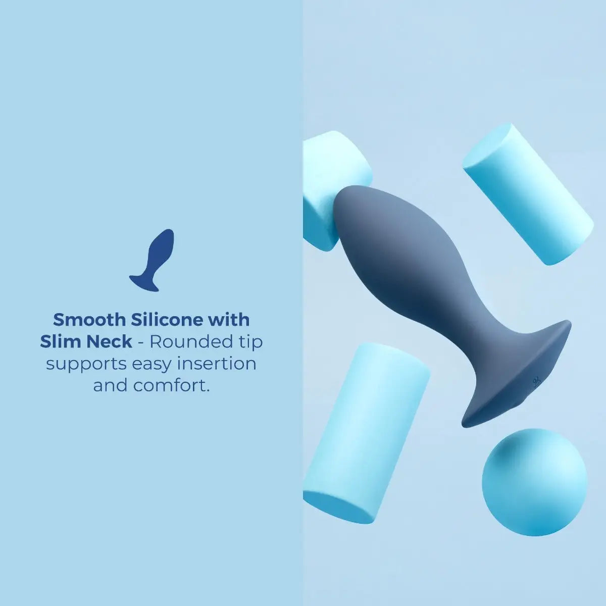 B-Vibe™ b-Vibe Vibing Plug 4’’ | Vibrating Anal for Intermediate Play