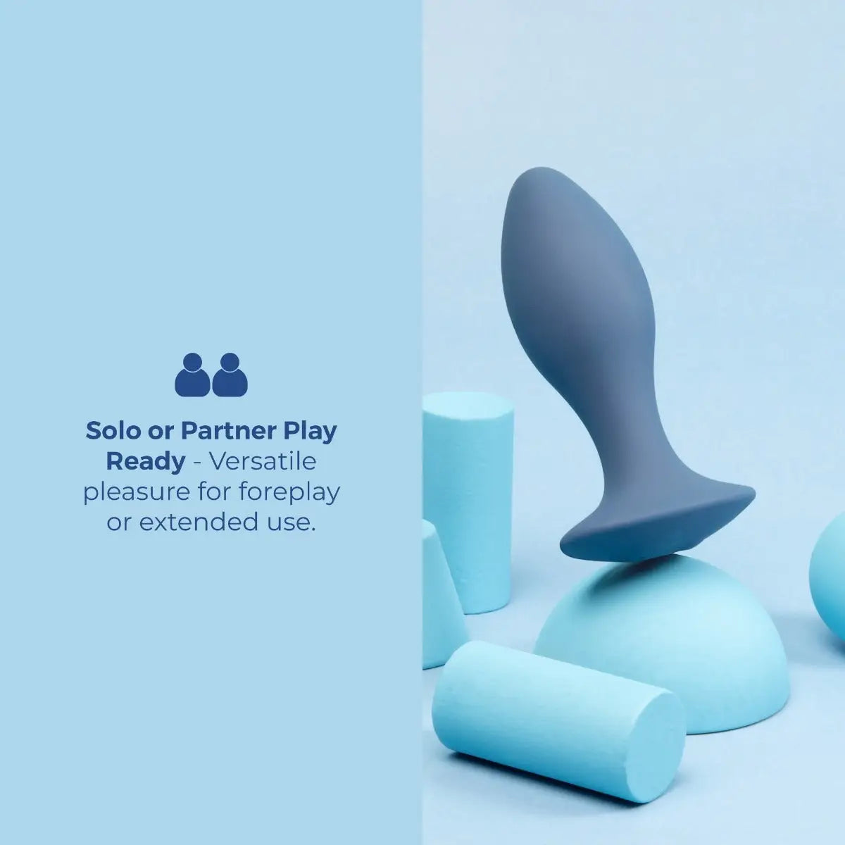 B-Vibe™ b-Vibe Vibing Plug 4’’ | Vibrating Anal for Intermediate Play