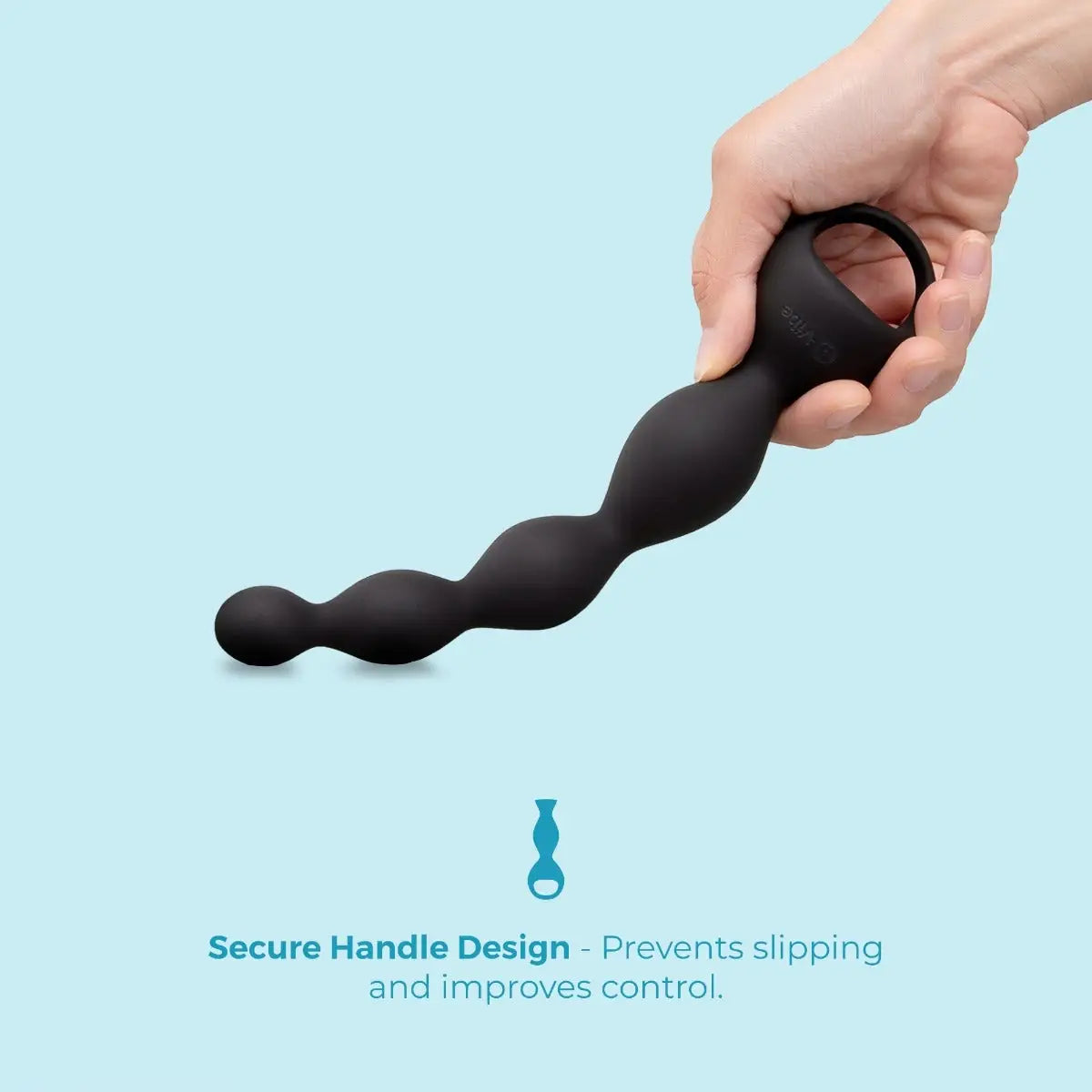 B-Vibe™ b-Vibe Vibrating Anal Beads, 6.5’’ Insertable