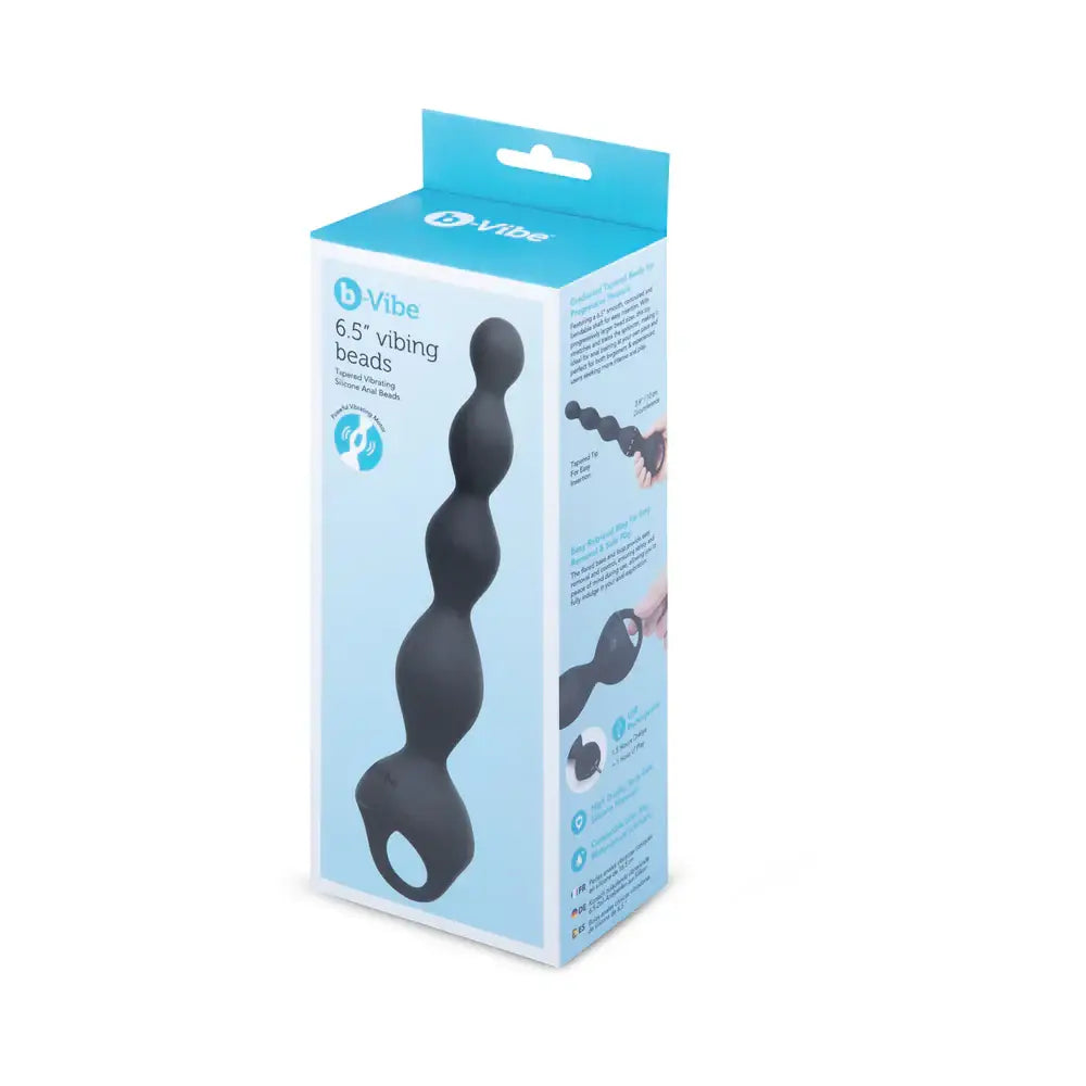 B-Vibe™ b-Vibe Vibrating Anal Beads, 6.5’’ Insertable