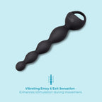 B-Vibe™ b-Vibe Vibrating Anal Beads, 6.5’’ Insertable