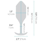 Vibrating Snug Plug 4 XL Butt