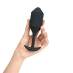 B-Vibe™ B-Vibe Vibrating Snug Plug 4 (XL) - Weighted Rechargeable Extended-Wear