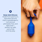 B-Vibe™ B-Vibe Vibrating Snug Plug 4 (XL) - Weighted Rechargeable Extended-Wear