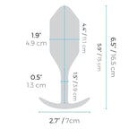 B - Vibe™ Vibrating Snug Plug 5 (XXL) - Rolik®