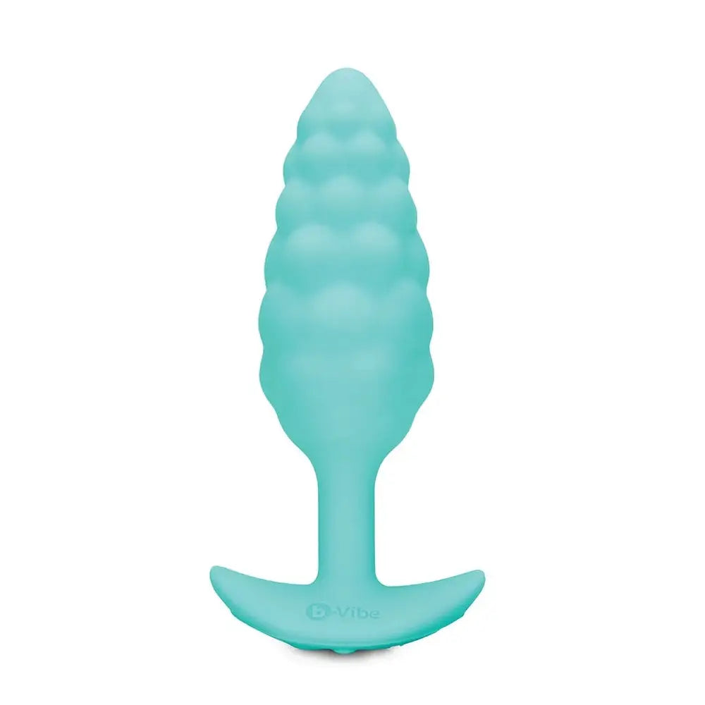b-Vibe™ x Zoë Ligon Bump Vibrating Butt Plug - Turquoise