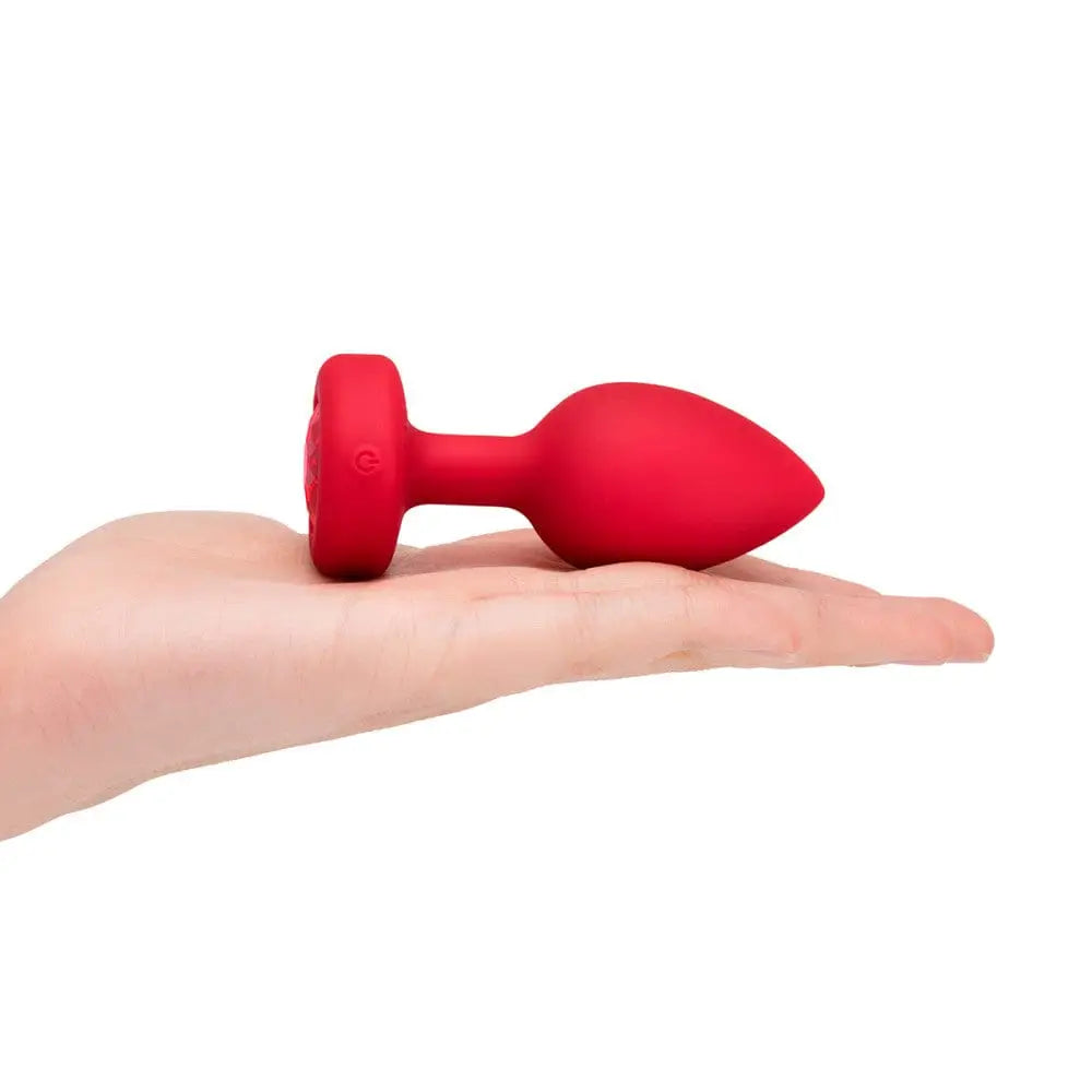 B - Vibe™ Vibrating Heart Plug Medium/Large - Rolik®