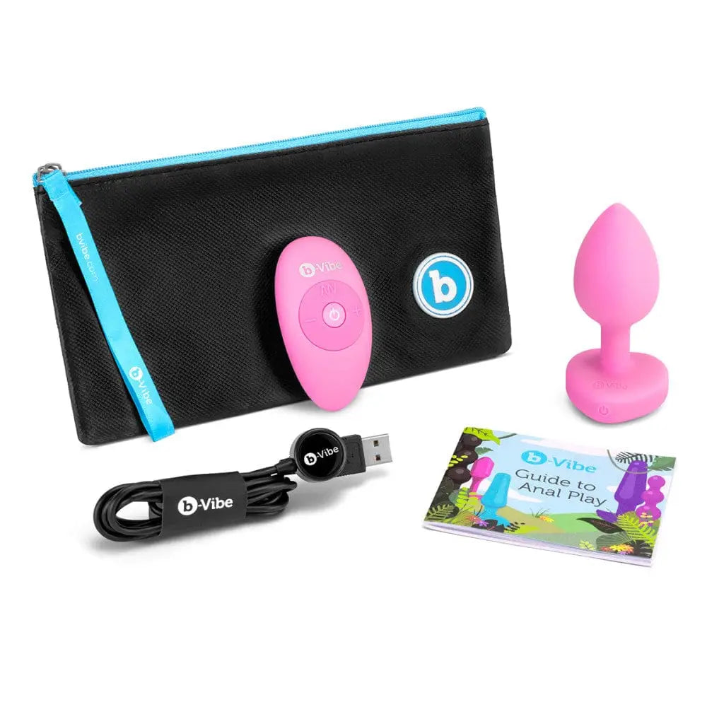 B - Vibe™ Vibrating Heart Plug Small/Medium - Rolik®