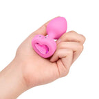 B - Vibe™ Vibrating Heart Plug Small/Medium - Rolik®