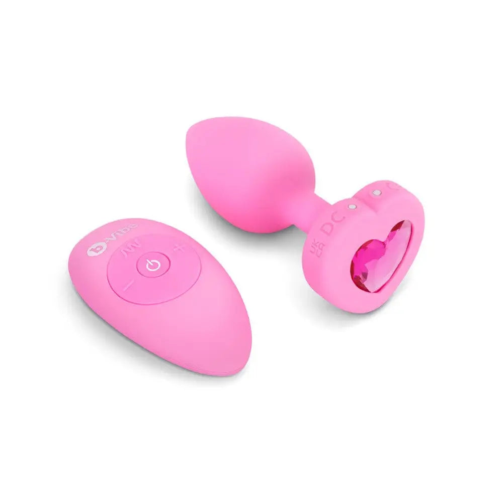 B - Vibe™ Vibrating Heart Plug Small/Medium - Rolik®