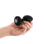 B - Vibe™ Vibrating Jewel Plug 2XL - Rolik®