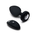 B - Vibe™ Vibrating Jewel Plug 2XL - Rolik®