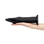 B-Vibe™ Vibrating Silicone Fisting Dildo Black