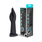 B-Vibe™ Vibrating Silicone Fisting Dildo Black