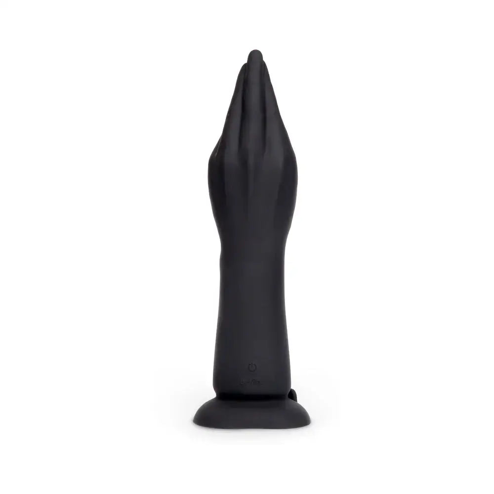 B-Vibe™ Vibrating Silicone Fisting Dildo Black