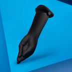 B-Vibe™ Vibrating Silicone Fisting Dildo Black